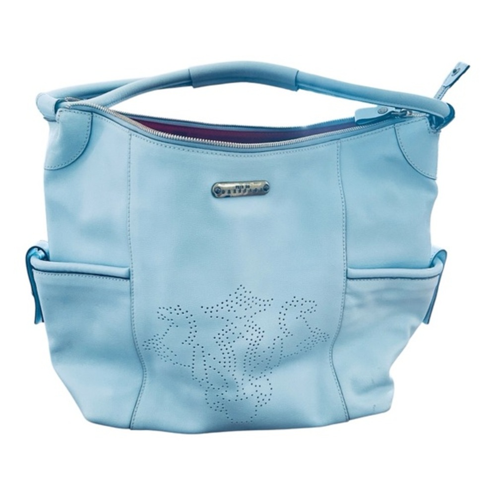 Sky Blue Designer Shoulder Bag